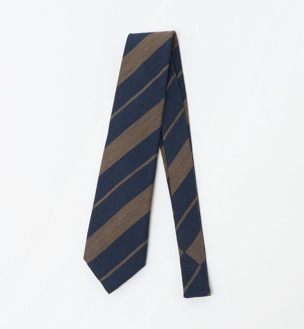 UNITED ARROWS「シャンタン レジメンタル ネクタイ」|ネクタイ・蝶ネクタイ|NAVY