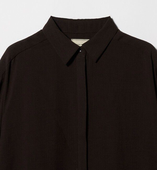 UNITED ARROWS「スラブ シアー シャツ ‐ウォッシャブル‐」|シャツ・ブラウス|