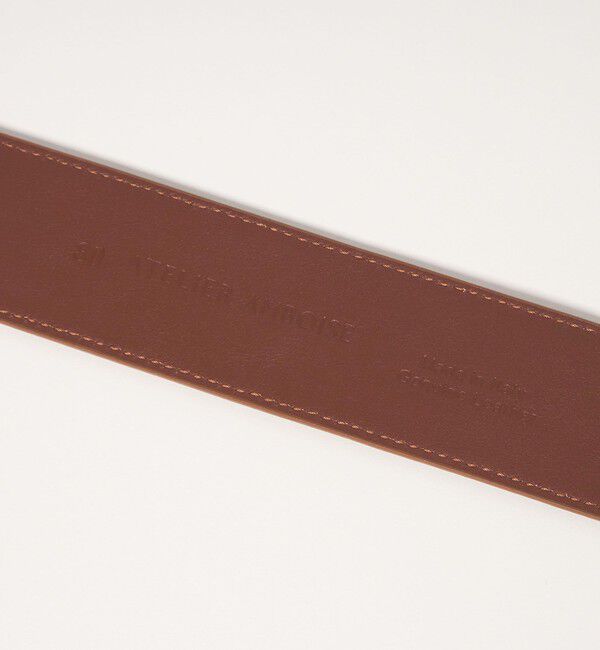conte「【一部別注】＜ATELIER AMBOISE for conte＞THICK ベルト」|ベルト|