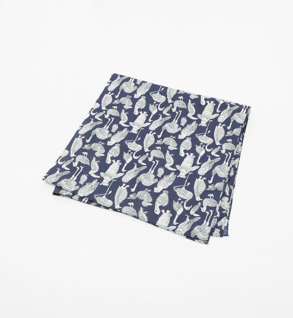 UNITED ARROWS「リバティ ハンカチ」|ハンカチ|NAVY