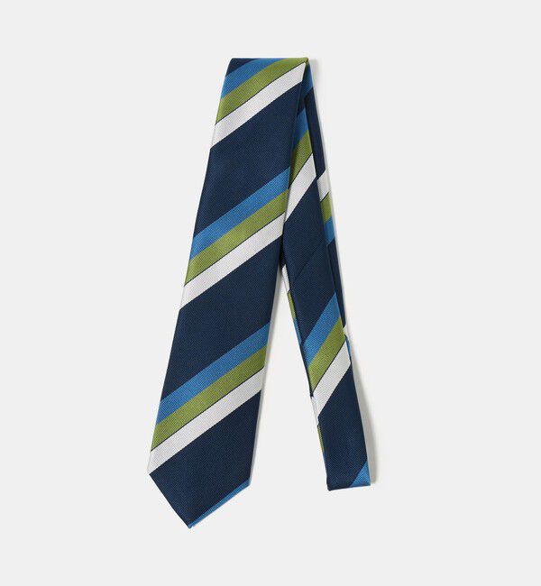 UNITED ARROWS green label relaxing「GLR ジャパン タンゴ 8.0cm ストライプ6 ネクタイ」|ネクタイ・蝶ネクタイ|
