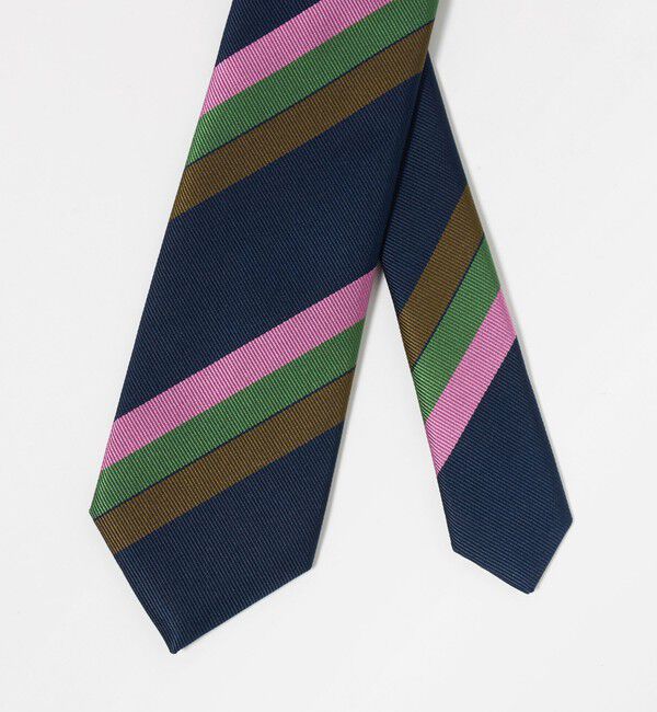 UNITED ARROWS green label relaxing「GLR ジャパン タンゴ 8.0cm ストライプ6 ネクタイ」|ネクタイ・蝶ネクタイ|