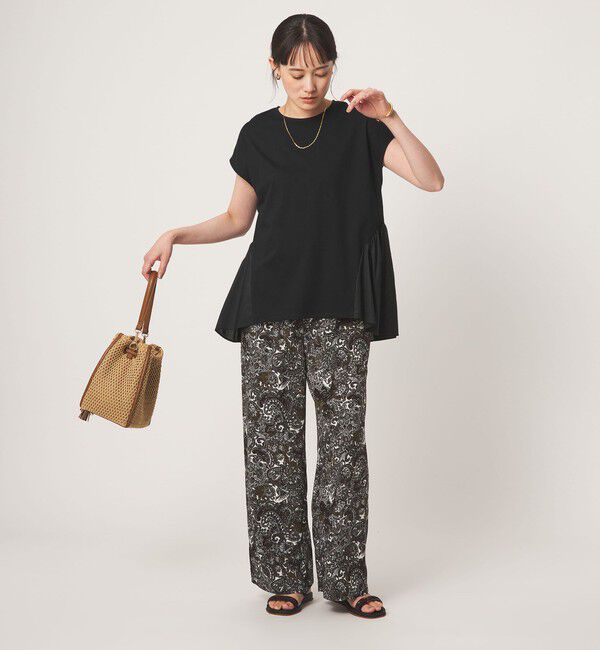 UNITED ARROWS green label relaxing「エアリー ボリューム カットソー 接触冷感」|Tシャツ・カットソー|