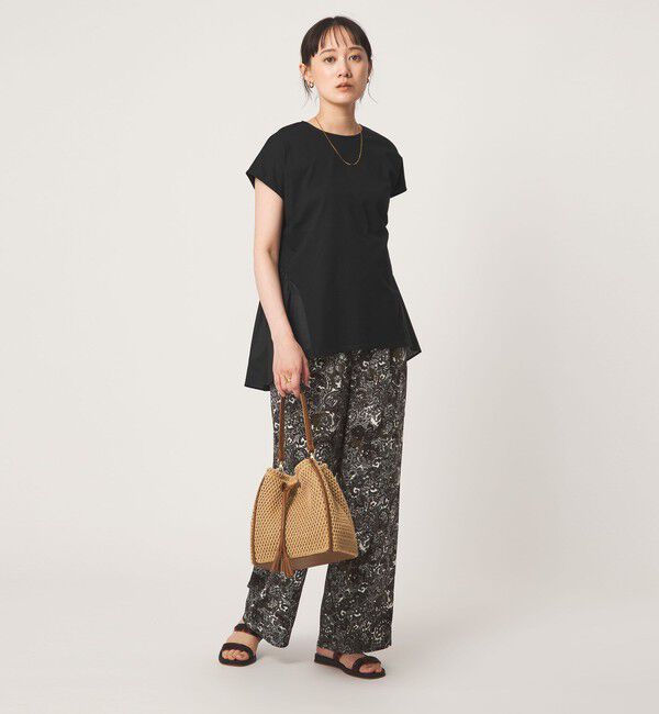 UNITED ARROWS green label relaxing「エアリー ボリューム カットソー 接触冷感」|Tシャツ・カットソー|