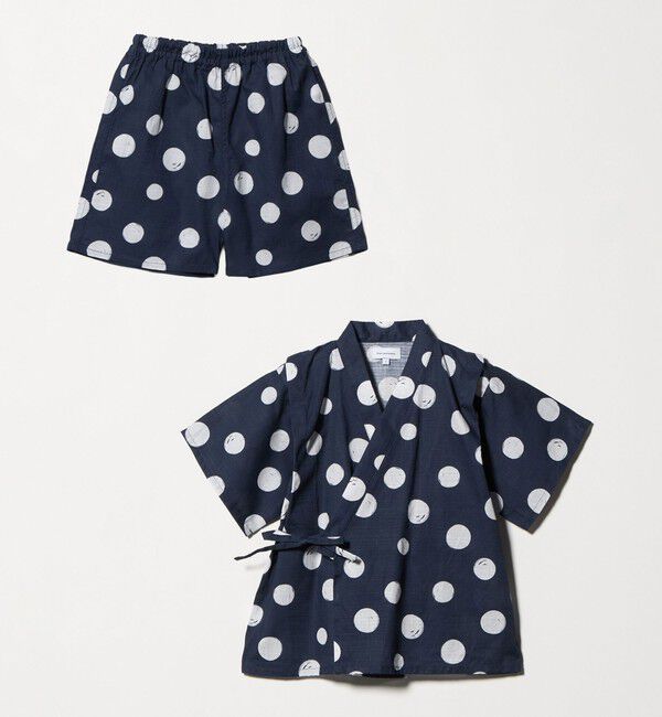 UNITED ARROWS green label relaxing「甚平 ドット / キッズ」|その他|