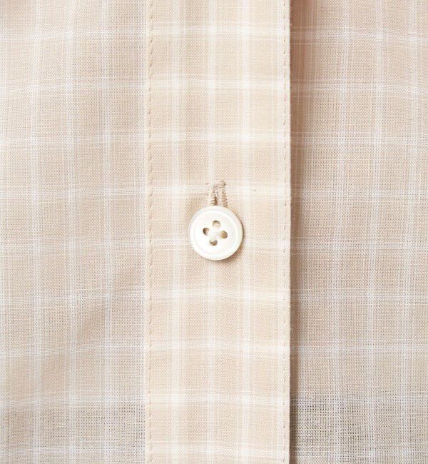 UNITED ARROWS green label relaxing「［size SHORTあり］シアー チェック シャツ」|シャツ・ブラウス|