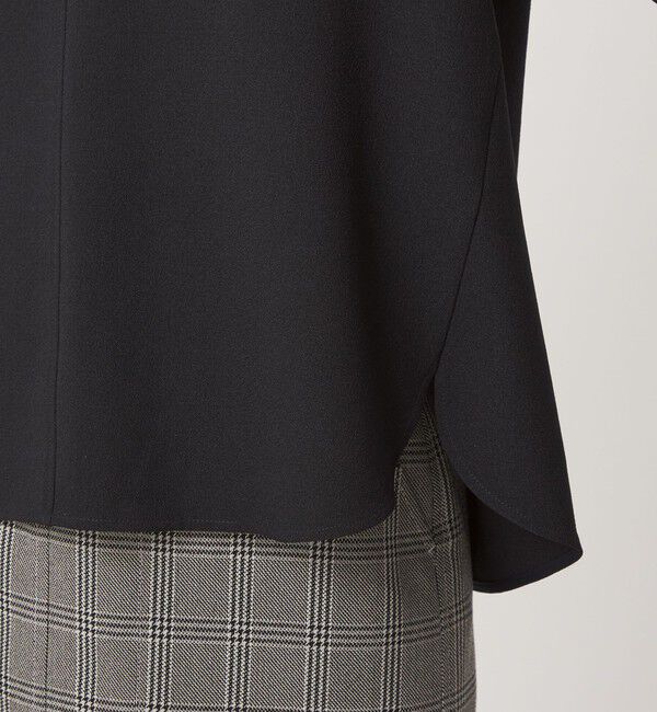 UNITED ARROWS green label relaxing「fleurie(フルリー) バック ボタン プルオーバー ブラウス」|シャツ・ブラウス|