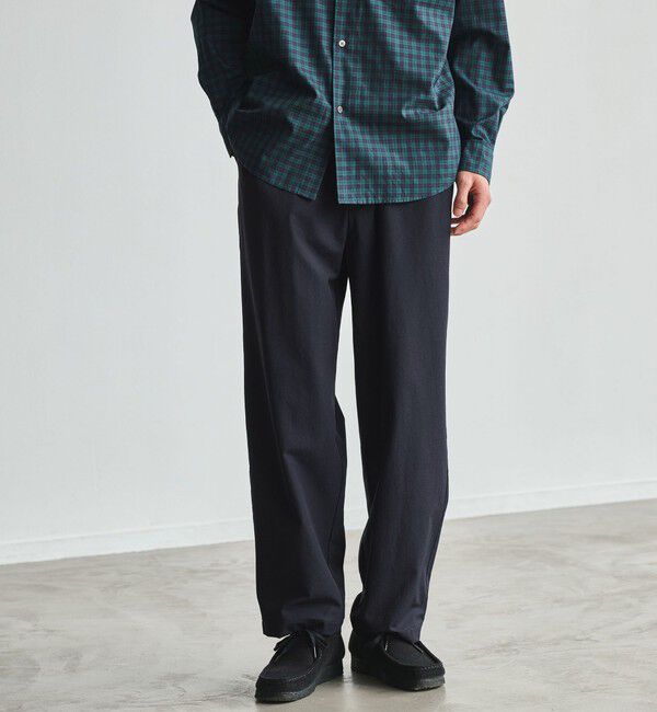 UNITED ARROWS green label relaxing「FREELITCH ワイド イージーパンツ W4 -2WAYストレッチ-」|その他|NAVY
