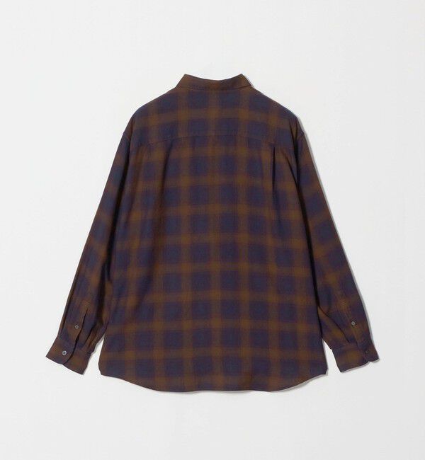 UNITED ARROWS green label relaxing「コットン レーヨン パターン ジャストルーズ レギュラーカラー 長袖 シャツ」|シャツ・ブラウス|