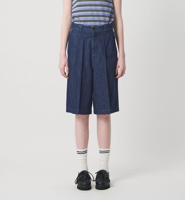 NICE WEATHER「＜NICE WEATHER＞ウィメンズ ハーフ デニムパンツ」|その他|