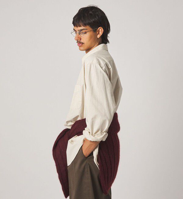 STEVEN ALAN「＜Steven Alan＞ ポプリン レギュラーカラー シャツ LOOSE」|シャツ・ブラウス|