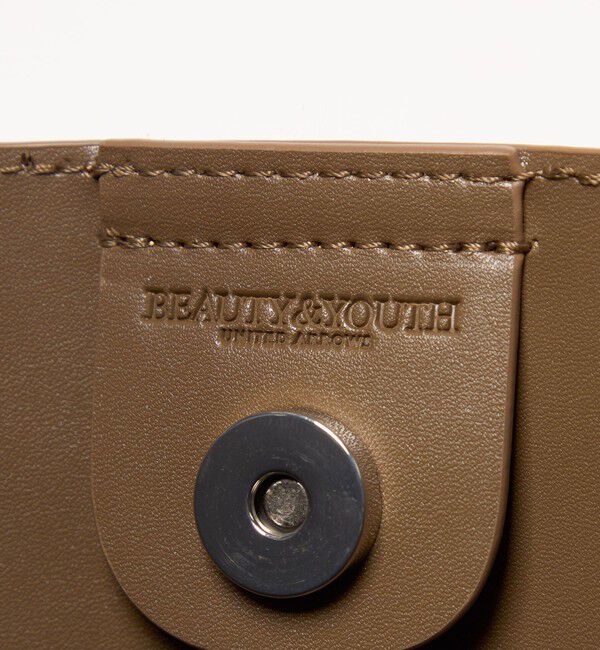BEAUTY&YOUTH UNITED ARROWS「レザーライク カガリハンドル ショルダーバッグ」|ショルダー・メッセンジャー|