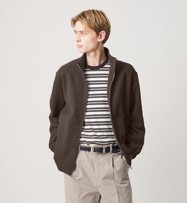 BEAUTY&YOUTH UNITED ARROWS「＜LACOSTE for BEAUTY&YOUTH＞ ワントーン ジップ ブルゾン」|カーディガン|