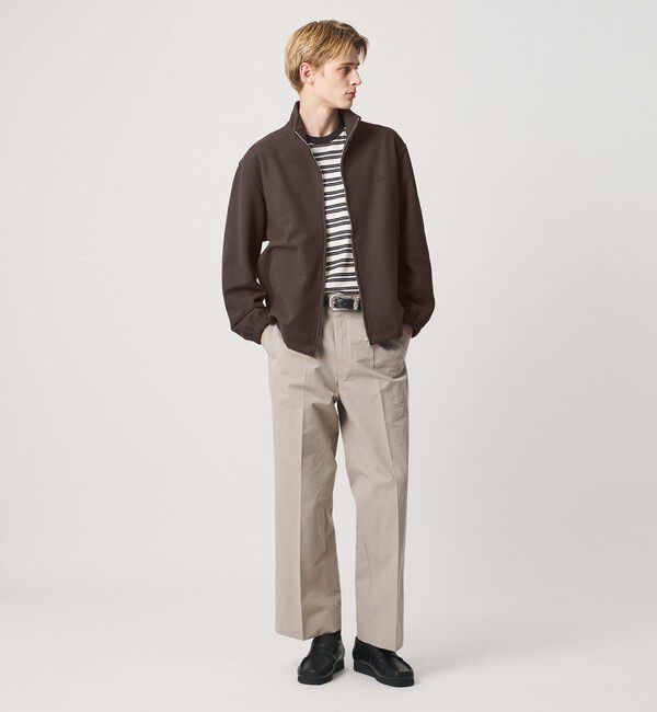 BEAUTY&YOUTH UNITED ARROWS「＜LACOSTE for BEAUTY&YOUTH＞ ワントーン ジップ ブルゾン」|カーディガン|
