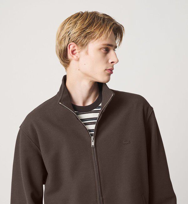 BEAUTY&YOUTH UNITED ARROWS「＜LACOSTE for BEAUTY&YOUTH＞ ワントーン ジップ ブルゾン」|カーディガン|
