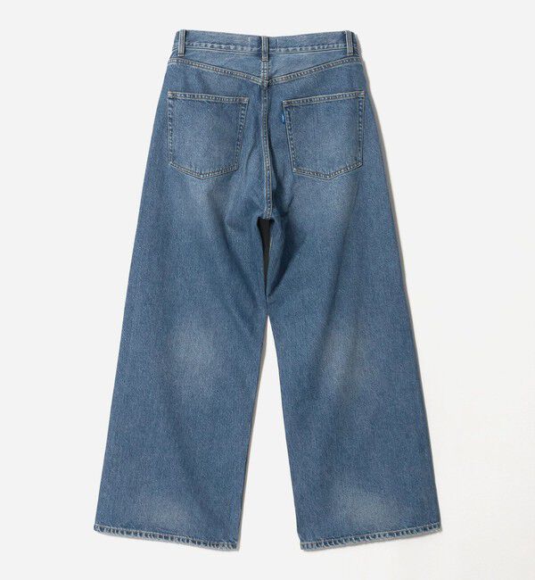 NICE WEATHER「＜NICE WEATHER＞5P ワイドデニムパンツ」|デニム|