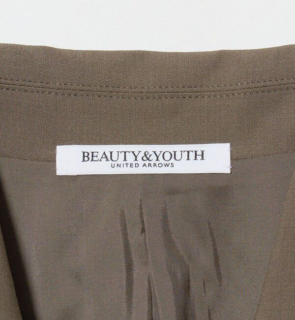 BEAUTY&YOUTH UNITED ARROWS「毛ポリエステルブレンド トロピカル ダブルジャケット」|テーラードジャケット|