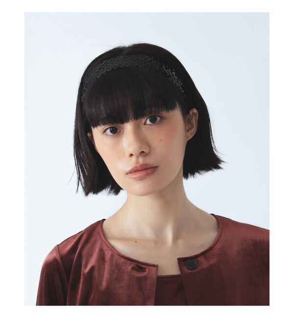 Ray BEAMS 「スパンコール ヘアバンド」|ヘアバンド|