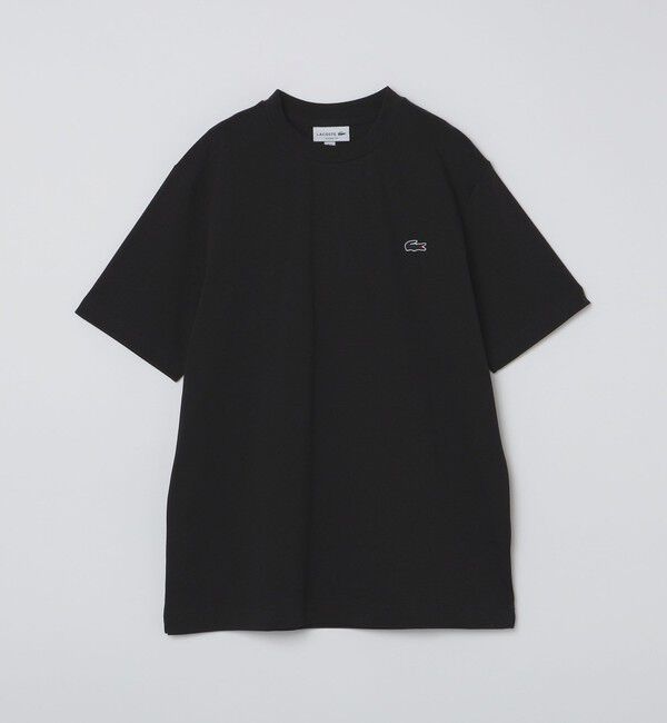 SHIPS「LACOSTE: TH5582-99 アウトラインクロック クルーネック Tシャツ」|Tシャツ・カットソー|