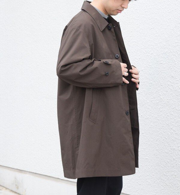 SHIPS any「〈撥水加工〉タスラン SOLOTEX(R) ステンカラー コート 26AW◆」|ステンカラーコート|