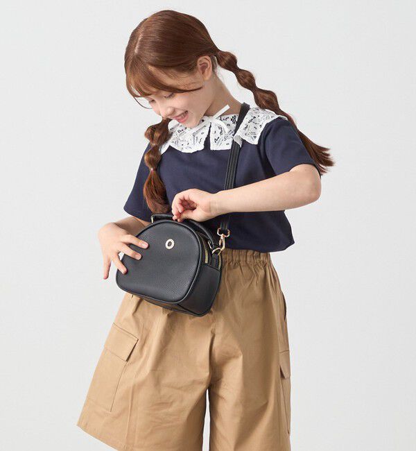 SHIPS any「SHIPS any: ラウンド 2WAY ショルダーバッグ<KIDS>」|ショルダー・メッセンジャー|
