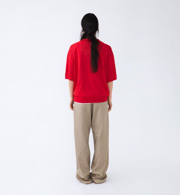 SHIPS「【City Ambient Products別注】crepuscule: WASHI SKIPPER ニットポロ」|ポロシャツ|