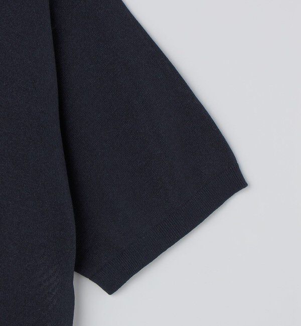 SHIPS「【City Ambient Products別注】crepuscule: WASHI SKIPPER ニットポロ」|ポロシャツ|