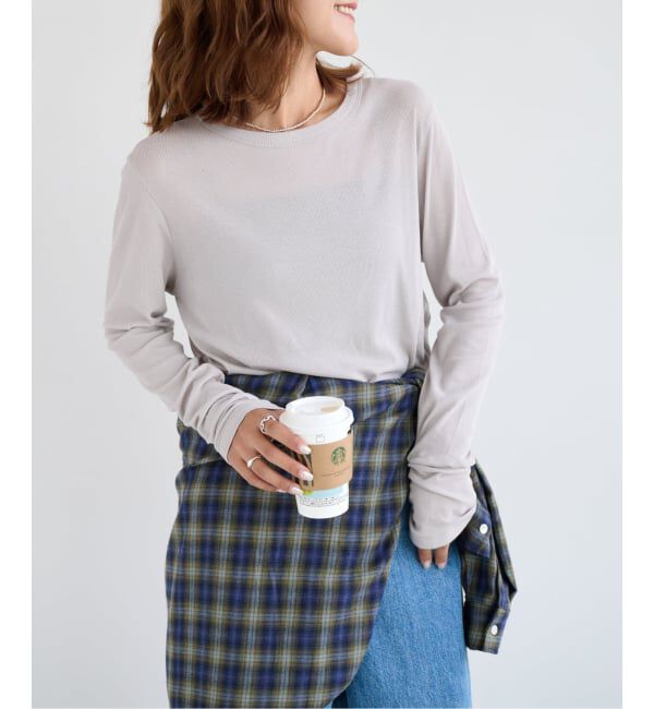 OUTDOOR PRODUCTS Usual Things「追加8 シアーリブルーズロンTEE」|Tシャツ・カットソー|