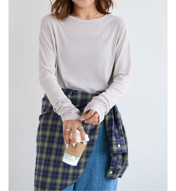 OUTDOOR PRODUCTS Usual Things「追加8 シアーリブルーズロンTEE」|Tシャツ・カットソー|