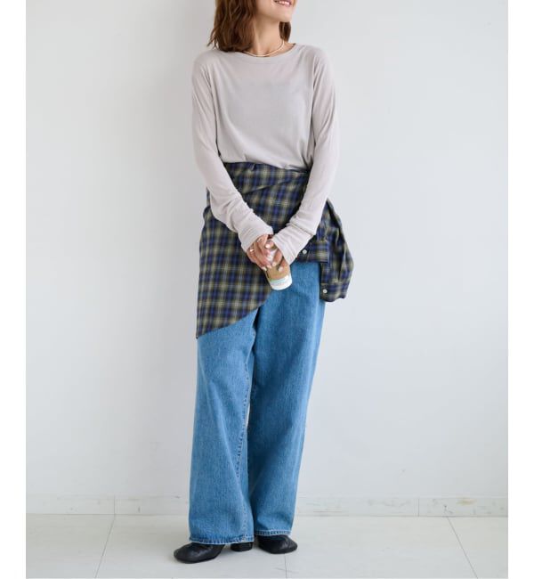 OUTDOOR PRODUCTS Usual Things「追加8 シアーリブルーズロンTEE」|Tシャツ・カットソー|