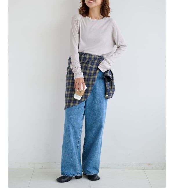 OUTDOOR PRODUCTS Usual Things「追加8 シアーリブルーズロンTEE」|Tシャツ・カットソー|