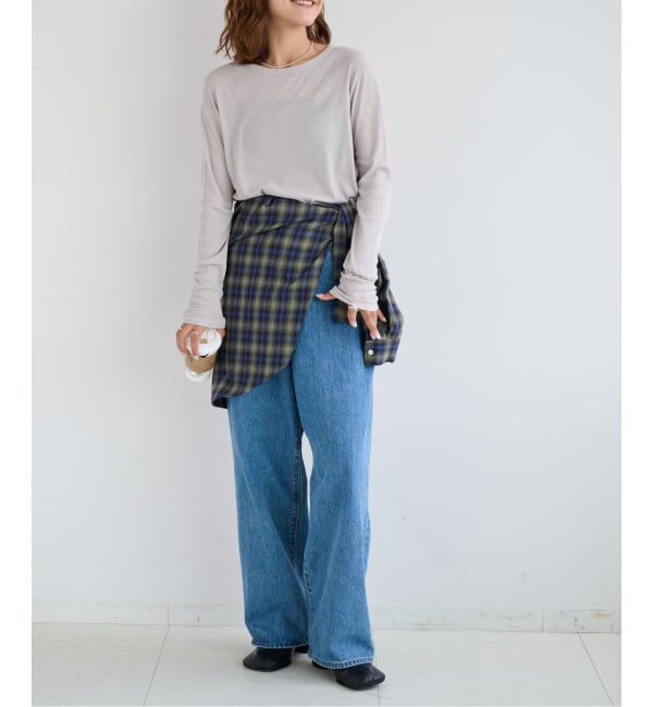 OUTDOOR PRODUCTS Usual Things「追加8 シアーリブルーズロンTEE」|Tシャツ・カットソー|