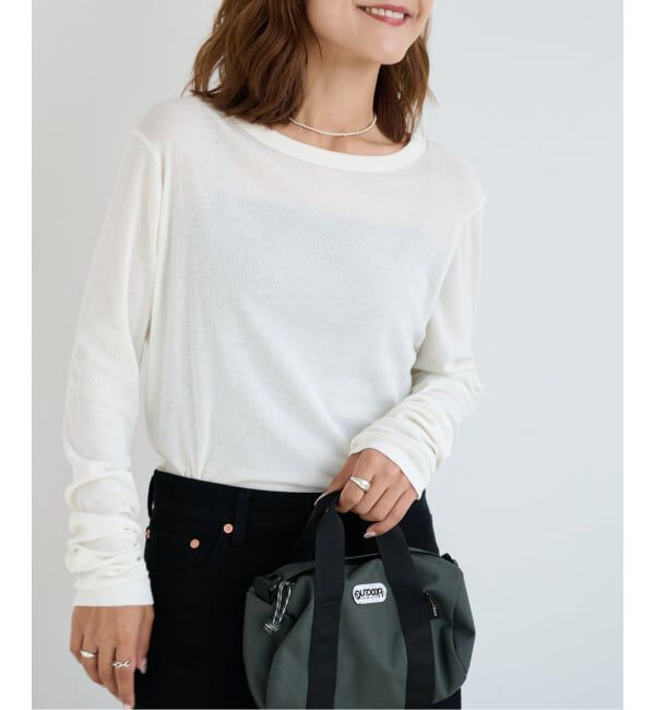 OUTDOOR PRODUCTS Usual Things「追加8 シアーリブルーズロンTEE」|Tシャツ・カットソー|
