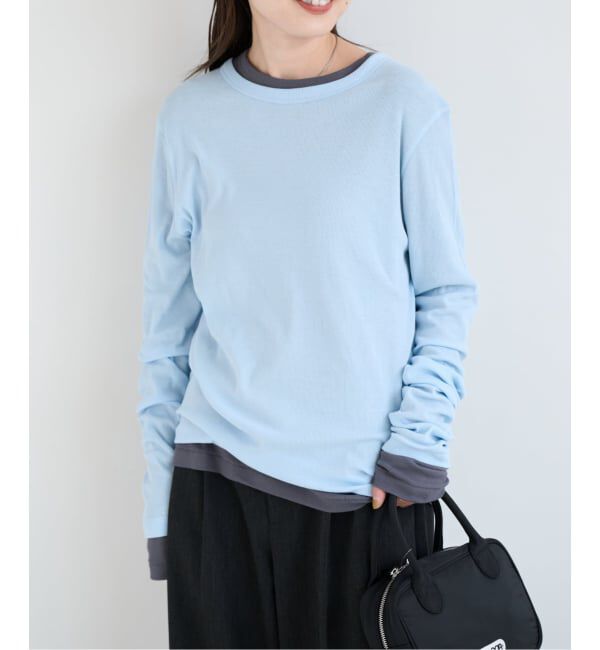 OUTDOOR PRODUCTS Usual Things「追加8 シアーリブルーズロンTEE」|Tシャツ・カットソー|