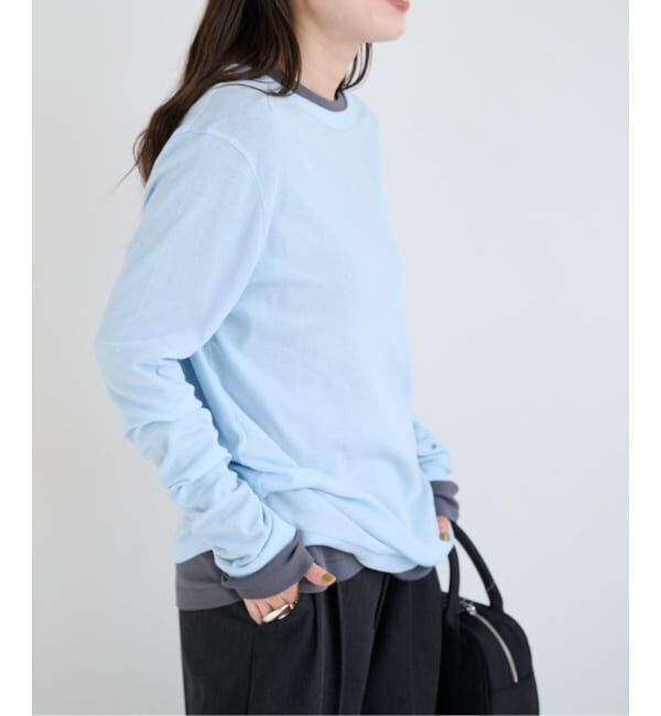 OUTDOOR PRODUCTS Usual Things「追加8 シアーリブルーズロンTEE」|Tシャツ・カットソー|