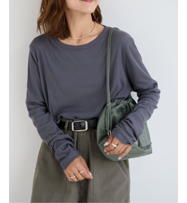 OUTDOOR PRODUCTS Usual Things「追加8 シアーリブルーズロンTEE」|Tシャツ・カットソー|