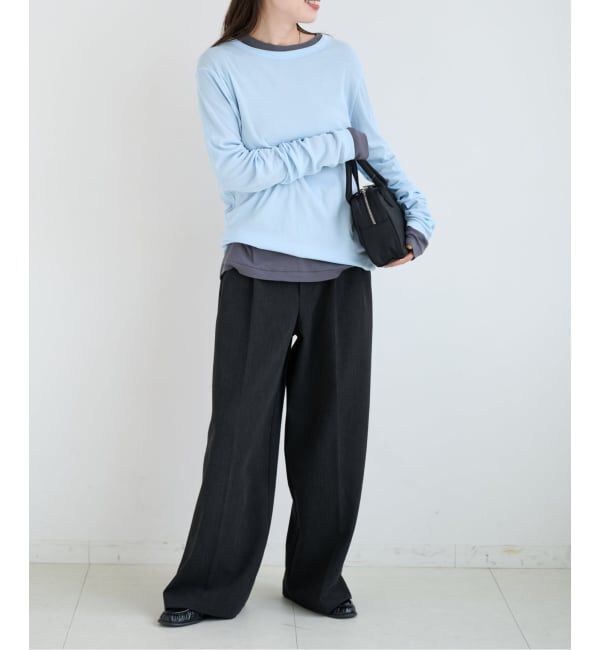 OUTDOOR PRODUCTS Usual Things「追加8 シアーリブルーズロンTEE」|Tシャツ・カットソー|
