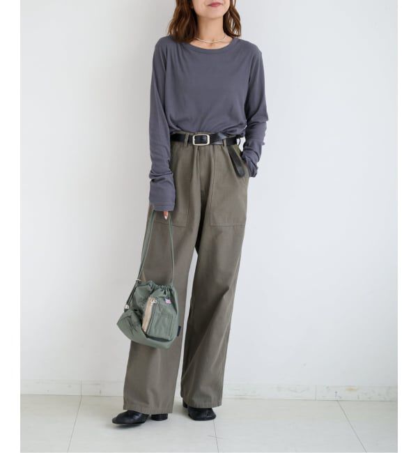 OUTDOOR PRODUCTS Usual Things「追加8 シアーリブルーズロンTEE」|Tシャツ・カットソー|
