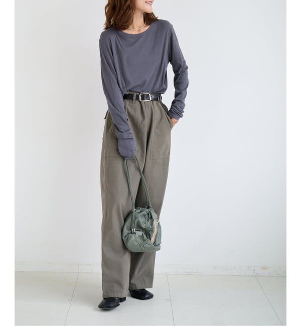 OUTDOOR PRODUCTS Usual Things「追加8 シアーリブルーズロンTEE」|Tシャツ・カットソー|