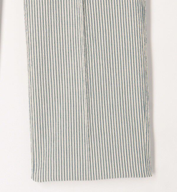 TOMORROWLAND BUYING WEAR「PT TORINO CITY 2P シアサッカー イージースラックス」|スラックス|