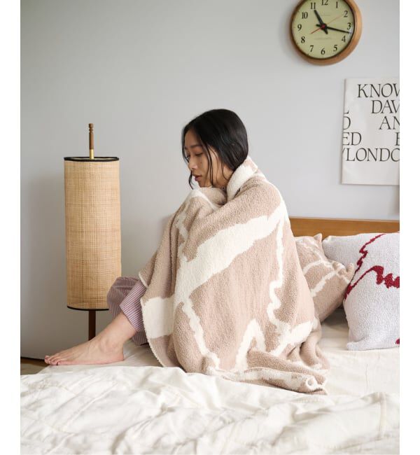 journal standard Furniture「《予約》CHENILLE YARN ABSTRACT BLANKET L　ブランケット」|ブランケット|