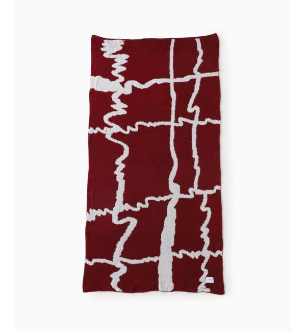 journal standard Furniture「《予約》CHENILLE YARN ABSTRACT BLANKET L　ブランケット」|ブランケット|