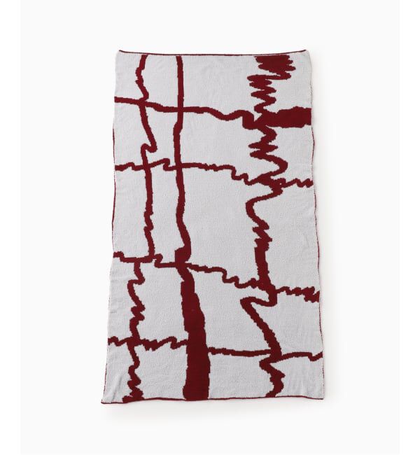 journal standard Furniture「《予約》CHENILLE YARN ABSTRACT BLANKET L　ブランケット」|ブランケット|