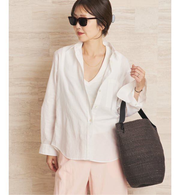 Plage「Co/Li regular シャツ」|シャツ・ブラウス|ホワイト