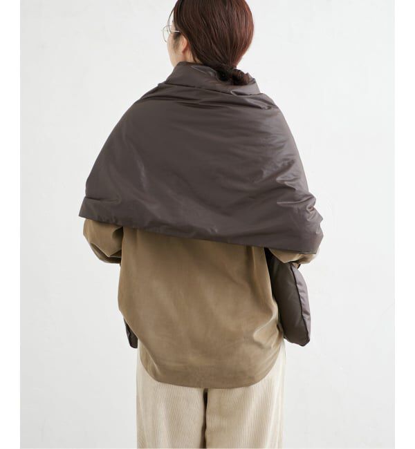 IENA「《予約》miffew/ミフュー REVERSIBLE DOWN CAPE ダウンジャケット FEW26WAC5470」|ダウン|