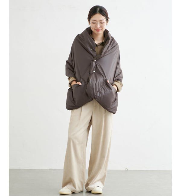 IENA「《予約》miffew/ミフュー REVERSIBLE DOWN CAPE ダウンジャケット FEW26WAC5470」|ダウン|