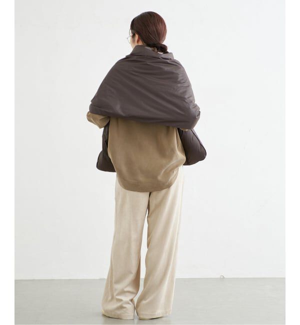 IENA「《予約》miffew/ミフュー REVERSIBLE DOWN CAPE ダウンジャケット FEW26WAC5470」|ダウン|