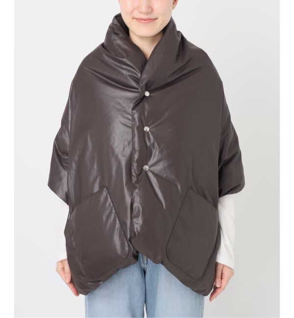 IENA「《予約》miffew/ミフュー REVERSIBLE DOWN CAPE ダウンジャケット FEW26WAC5470」|ダウン|