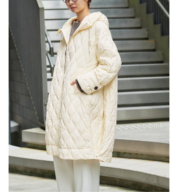 IENA「《予約》miffew/ミフュー TENT LINE ZIP UP DOWN CT ダウンコート FEW26WJK5463」|ダウン|