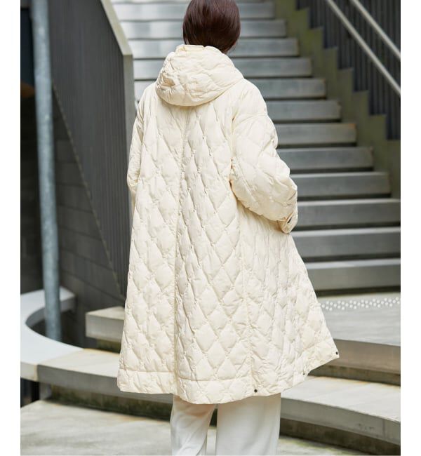 IENA「《予約》miffew/ミフュー TENT LINE ZIP UP DOWN CT ダウンコート FEW26WJK5463」|ダウン|